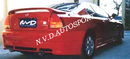 honda prelude 1992 body kits rear spoiler