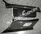 E46 carbon fibre interior pillars