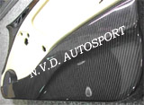 E46 carbon fiber door panel