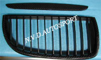 E90 carbon fibre front grilles